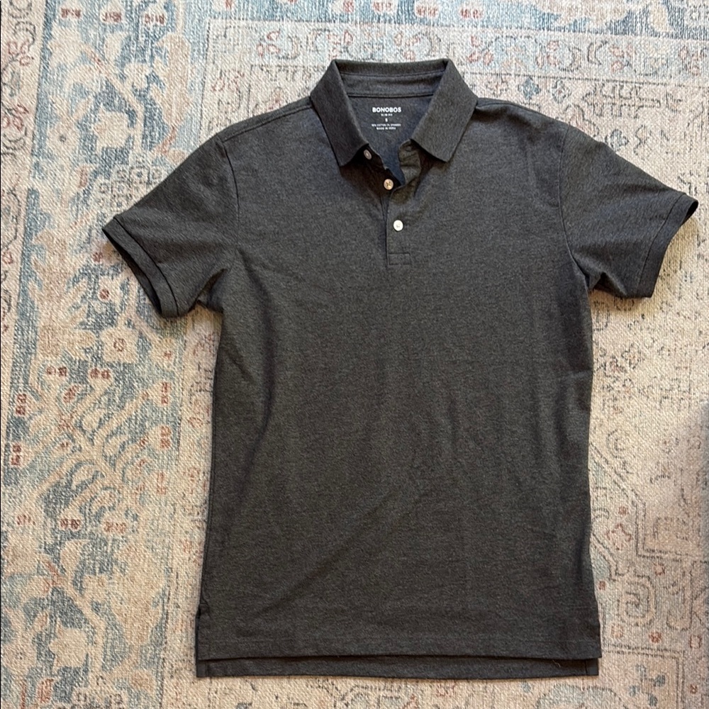 Bonobos men’s gray Polo Shirt